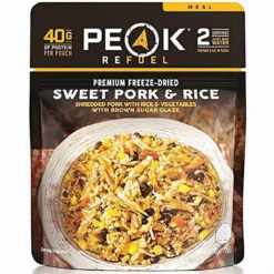 Peak Refuel Sweet Pork Rice Freeze Dried Meal