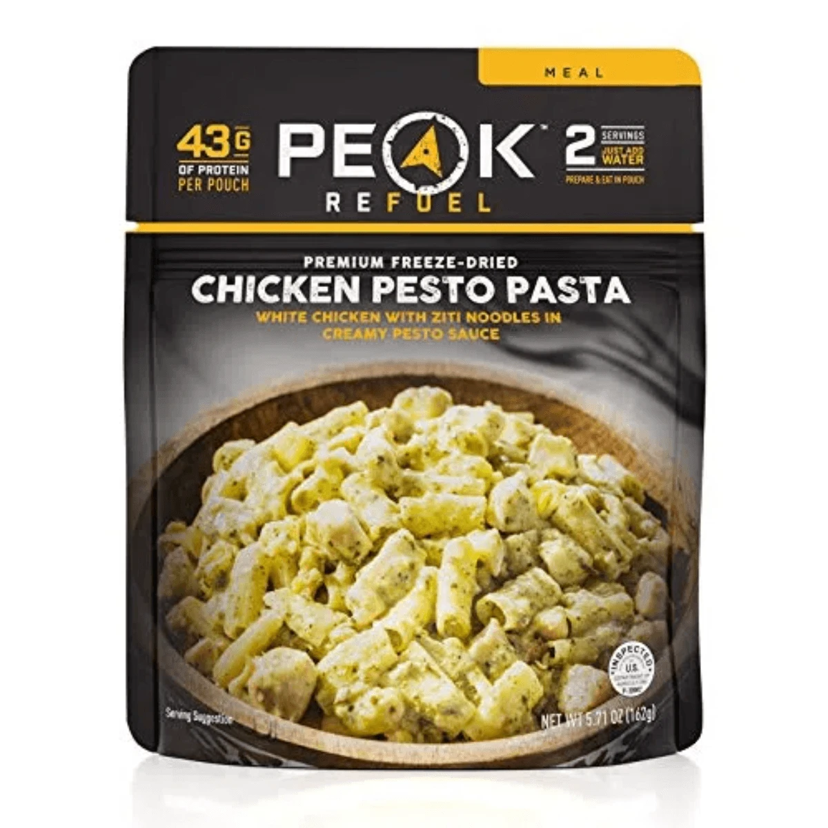 Peak Refuel Chicken Pesto Pasta Freeze Dried Meal 3 Peak Refuel Chicken Pesto Pasta Freeze Dried Meal