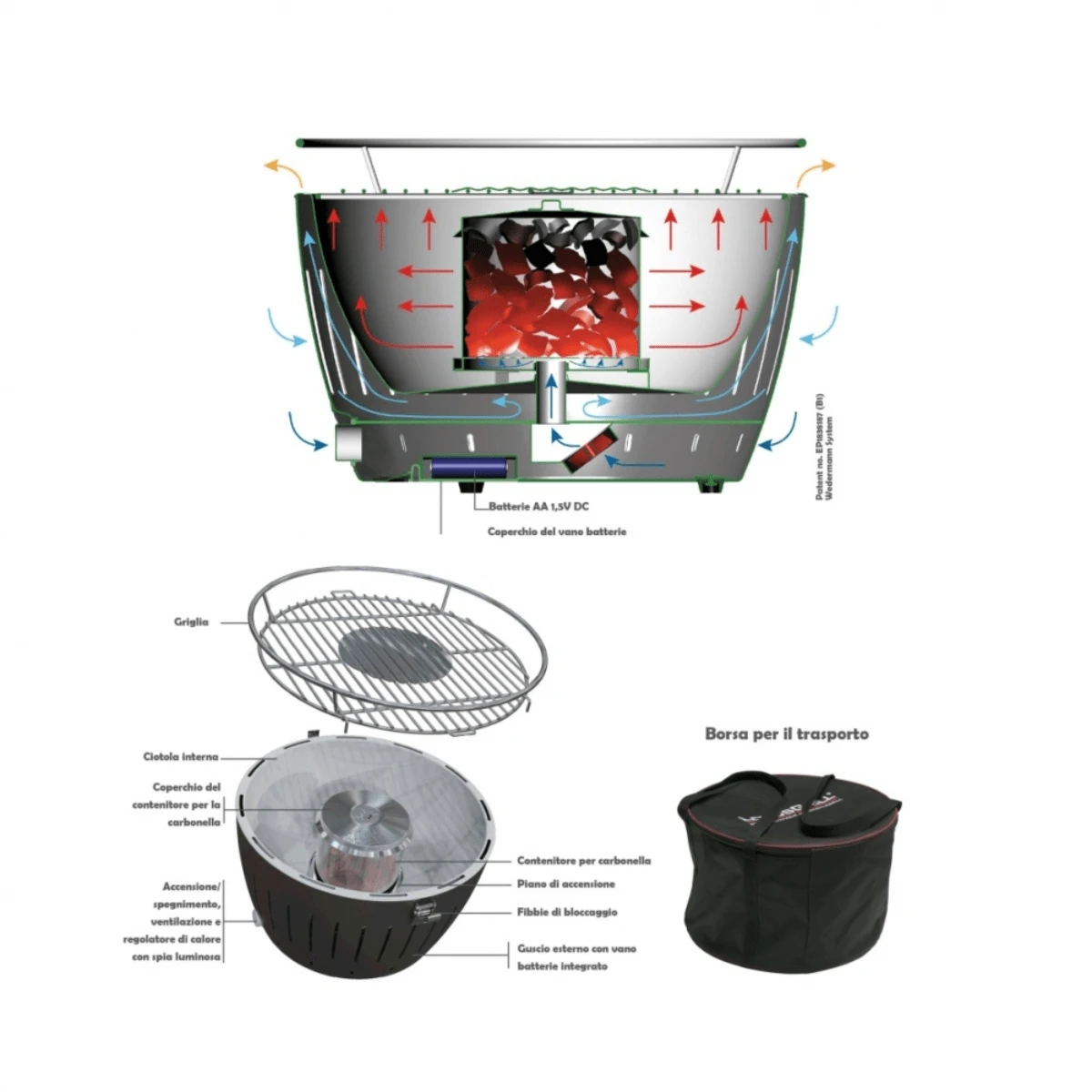 LotusGrill XL Portable Barbecue Grill 5 LotusGrill XL Portable Barbecue Grill - Image 3