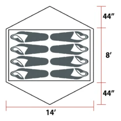 Woods Lookout 8-Person 3-Season Tent -Cheap BobwardsStore 1604286 1200 auto