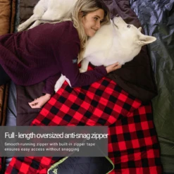 Woods Heritage Cotton Flannel 32° Sleeping Bag -Cheap BobwardsStore 1604298 1200 auto