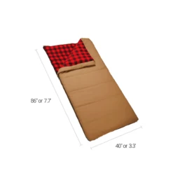 Woods Heritage Cotton Flannel 5° Sleeping Bag -Cheap BobwardsStore 1604524 1200 auto