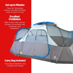 Outbound 8-Person Dome Tent W/ Rain Fly & Carry Bag -Cheap BobwardsStore 1607868 1200 auto
